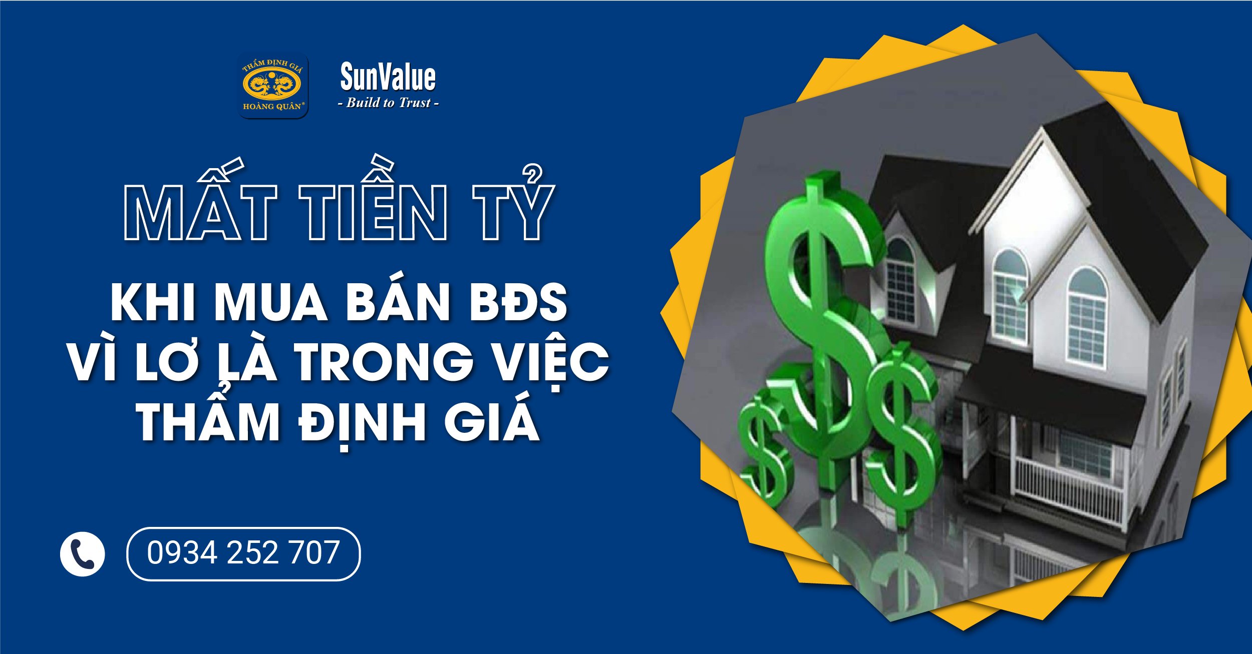 MẤT TIỀN TỶ KHI MUA BÁN BĐS VÌ LƠ LÀ TRONG VIỆC THẨM ĐỊNH GIÁ