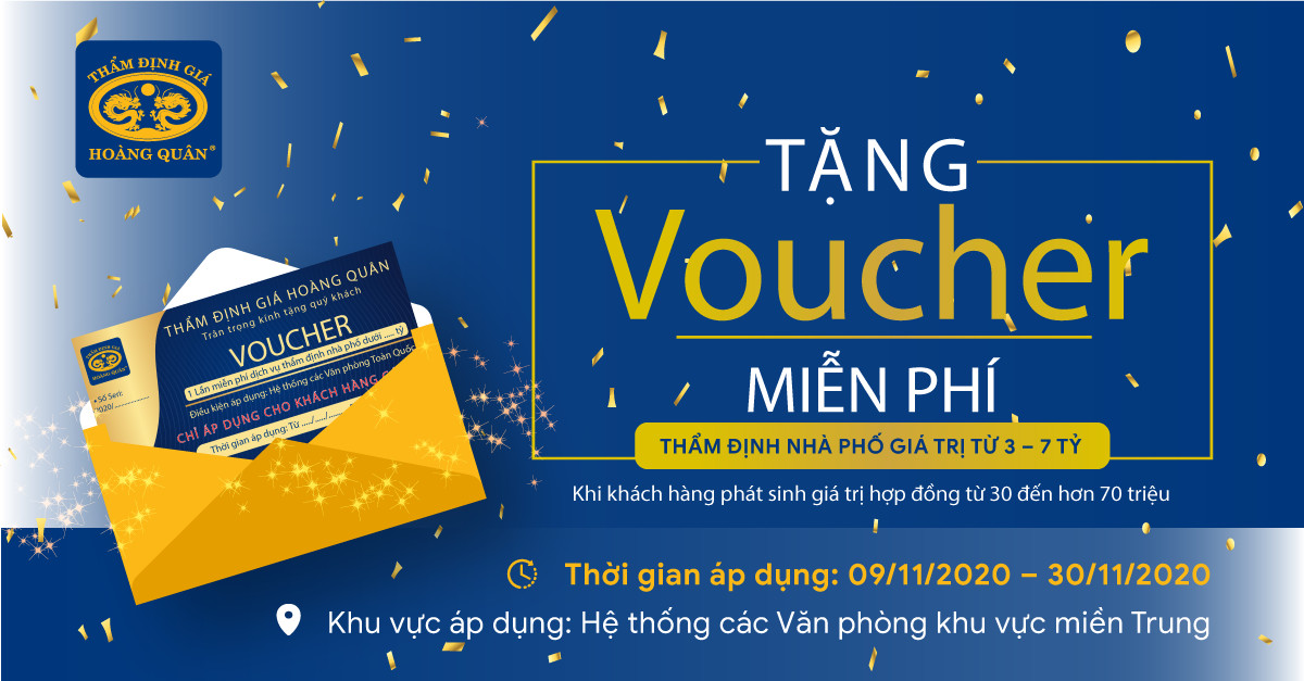 ƯU ĐÃI TẶNG VOUCHER THẨM ĐỊNH MIỄN PHÍ CHO KHÁCH HÀNG