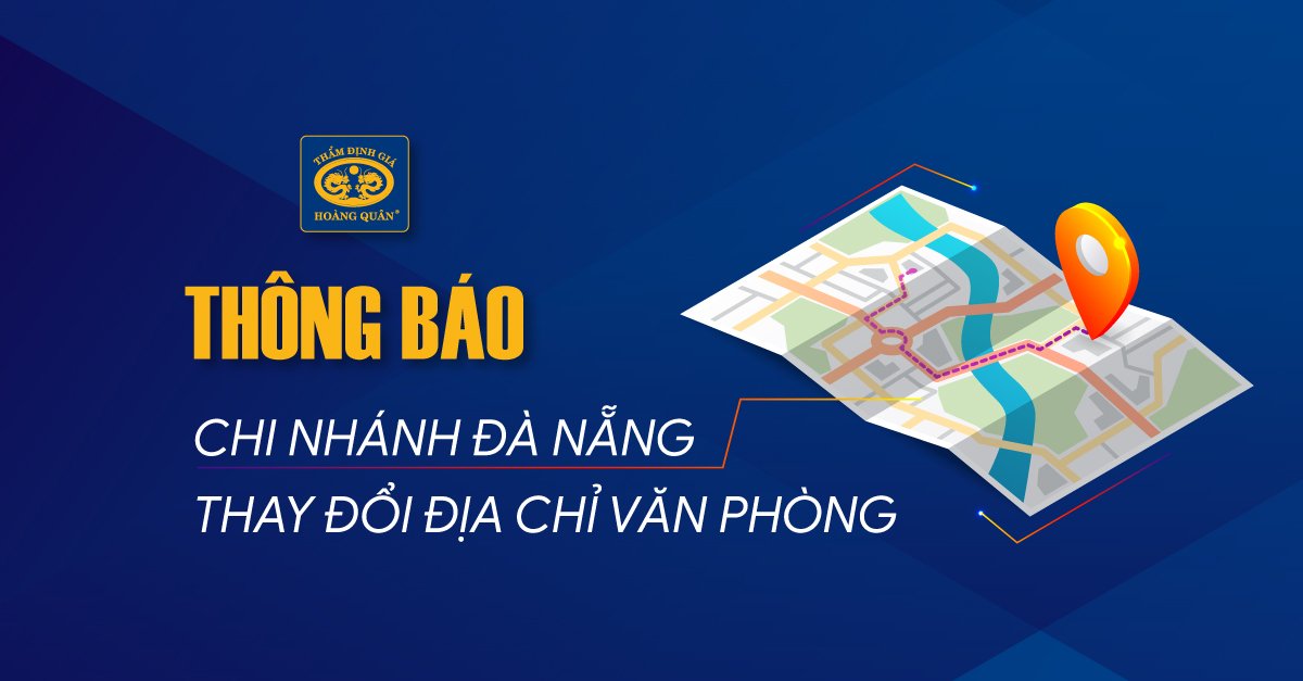 HQA THÔNG BÁO CHI NHÁNH ĐÀ NẴNG THAY ĐỔI ĐỊA CHỈ VĂN PHÒNG